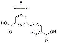 5-(TrifluoroMethyl)-[1,1'-biphenyl]-3,4'-dicarboxylic acid CAS#: 1261975-94-3