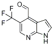 5-(Trifluoromethyl)-1H-pyrrolo[2,3-b]pyridine-4-carbaldehyde CAS#: 1261365-68-7