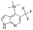 5-(Trifluoromethyl)-4-(trimethylsilyl)-1H-pyrrolo[2,3-b]pyridine CAS#: 1261365-59-6