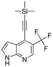 5-(Trifluoromethyl)-4-((trimethylsilyl)ethynyl)-1H-pyrrolo[2,3-b]pyridine CAS#: 1261365-60-9