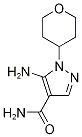 5-aMino-1-(tetrahydro-2H-pyran-4-yl)-1H-pyrazole-4-carboxaMide CAS#: 1082745-50-3