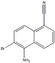 5-aMino-6-broMo-1-naphthonitrile CAS#: 1240642-73-2