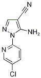 5-amino-1-(5-chloro-2-pyridinyl)-1H-pyrazole-4-carbonitrile CAS#: 1176567-03-5