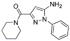 (5-amino-1-phenyl-1H-pyrazol-3-yl)(piperidin-1-yl)methanone CAS#: 1076197-30-2