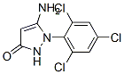 5-amino-1,2-dihydro-1-(2,4,6-trichlorophenyl)-3H-pyrazol-3-one CAS#: 71965-08-7