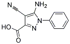 5-amino-4-cyano-1-phenyl-1H-pyrazole-3-carboxylic acid CAS#: 1076197-28-8