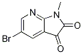 5-broMo-1-Methyl-1H-pyrrolo[2,3-b]pyridine-2,3-dione CAS#: 1173721-45-3