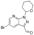 5-broMo-1-(tetrahydro-2H-pyran-2-yl)-1H-pyrazolo[3,4-b]pyridine-3-carbaldehyde CAS#: 1314734-59-2