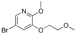 5-broMo-2-Methoxy-3-(2-Methoxyethoxy)pyridine CAS#: 1241752-41-9