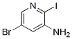5-broMo-2-iodopyridin-3-aMine CAS#: 1180678-40-3