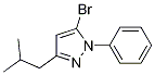 5-broMo-3-isobutyl-1-phenyl-1H-pyrazole CAS#: 1188116-52-0