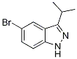 5-broMo-3-isopropyl-1H-indazole CAS#: 1276075-40-1