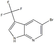 5-broMo-3-(trifluoroMethyl)-1H-pyrrolo[2,3-b]pyridine CAS#: 1150618-36-2