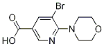 5-broMo-6-Morpholinonicotinicacid CAS#: 1216637-77-2