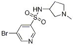 5-broMo-N-(1-Methylpyrrolidin-3-yl)pyridine-3-sulfonaMide CAS#: 1304557-79-6