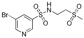 5-broMo-N-(2-(Methylsulfonyl)ethyl)pyridine-3-sulfonaMide CAS#: 1305207-23-1