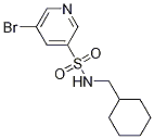 5-broMo-N-(cyclohexylMethyl)pyridine-3-sulfonaMide CAS#: 1304452-12-7