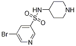 5-broMo-N-(piperidin-4-yl)pyridine-3-sulfonaMide CAS#: 1304451-79-3