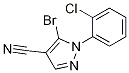 5-bromo-1-(2-chlorophenyl)-1H-pyrazole-4-carbonitrile CAS#: 1269291-11-3