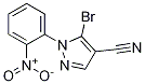 5-bromo-1-(2-nitrophenyl)-1H-pyrazole-4-carbonitrile CAS#: 1269293-04-0