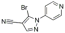 5-bromo-1-(pyridin-4-yl)-1H-pyrazole-4-carbonitrile CAS#: 1269291-02-2