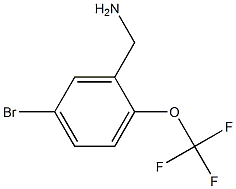 (5-bromo-2-(trifluoromethoxy)phenyl)methanamine CAS#: 1152088-62-4