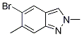 5-bromo-2,6-dimethyl-2H-indazole CAS#: 1159511-90-6