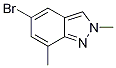 5-bromo-2,7-dimethyl-2H-indazole CAS#: 1146637-10-6