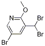 5-bromo-3-(dibromomethyl)-2-methoxypyridine CAS#: 1138443-86-3