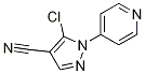 5-chloro-1-(pyridin-4-yl)-1H-pyrazole-4-carbonitrile CAS#: 1269292-00-3