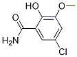 5-chloro-2-hydroxy-3-MethoxybenzaMide CAS#: 1154415-51-6
