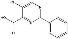 5-chloro-2-phenyl-pyrimidine-4-carboxylic acid CAS#: 1094346-84-5