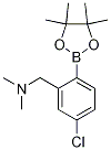 {[5-chloro-2-(tetramethyl-1,3,2-dioxaborolan-2-yl)phenyl]methyl}dimethylamine CAS#: 1384216-47-0