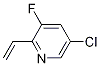 5-chloro-3-fluoro-2-vinylpyridine CAS#: 1374652-70-6