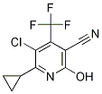 5-chloro-6-cyclopropyl-2-hydroxy-4-(trifluoromethyl)nicotinonitrile CAS#: 1092352-56-1