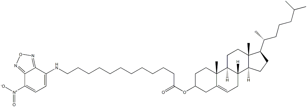 5-cholesten-3-ol 12-[(7-nitro-2-1,3-benzoxadiazol-4-yl)aMino]dodecanoate CAS#: 1246303-05-8