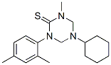 5-(cyclohexyl)tetrahydro-3-methyl-1-(2,4-xylyl)-1,3,5-triazine-2(1H)-thione CAS#: 71018-72-9