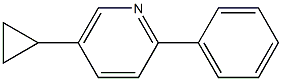 5-cyclopropyl-2-phenylpyridine CAS#: 1245645-30-0