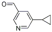 5-cyclopropylnicotinaldehyde CAS#: 1211589-30-8