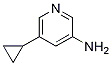 5-cyclopropylpyridin-3-aMine CAS#: 1314353-68-8