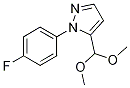 5-(diMethoxyMethyl)-1-(4-fluorophenyl)-1H-pyrazole CAS#: 1269293-52-8