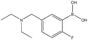 (5-((diethylaMino)Methyl)-2-fluorophenyl)boronic acid CAS#: 1334226-26-4