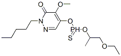5-(ethoxy-propan-2-yloxy-phosphinothioyl)oxy-4-methoxy-2-pentyl-pyrida zin-3-one CAS#: 72538-14-8