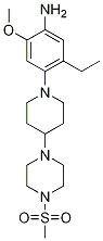 5-ethyl-2-Methoxy-4-(4-(4-(Methylsulfonyl)piperazin-1-yl)piperidin-1-yl)aniline CAS#: 1089282-91-6