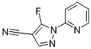 5-fluoro-1-(pyridin-2-yl)-1H-pyrazole-4-carbonitrile CAS#: 1269293-12-0