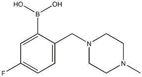 (5-fluoro-2-((4-Methylpiperazin-1-yl)Methyl)phenyl)boronic acid CAS#: 1333387-98-6