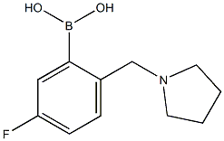 (5-fluoro-2-(pyrrolidin-1-ylMethyl)phenyl)boronic acid CAS#: 1333121-77-9