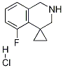 5'-fluoro-2',3'-dihydro-1'H-spiro[cyclopropane-1,4'-isoquinoline] hydrochloride CAS#: 1203684-97-2