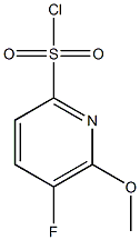 5-fluoro-6-Methoxypyridine-2-sulfonyl chloride CAS#: 1261783-55-4