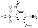 5-methoxy-2-nitrosulphanilic acid CAS#: 71720-50-8